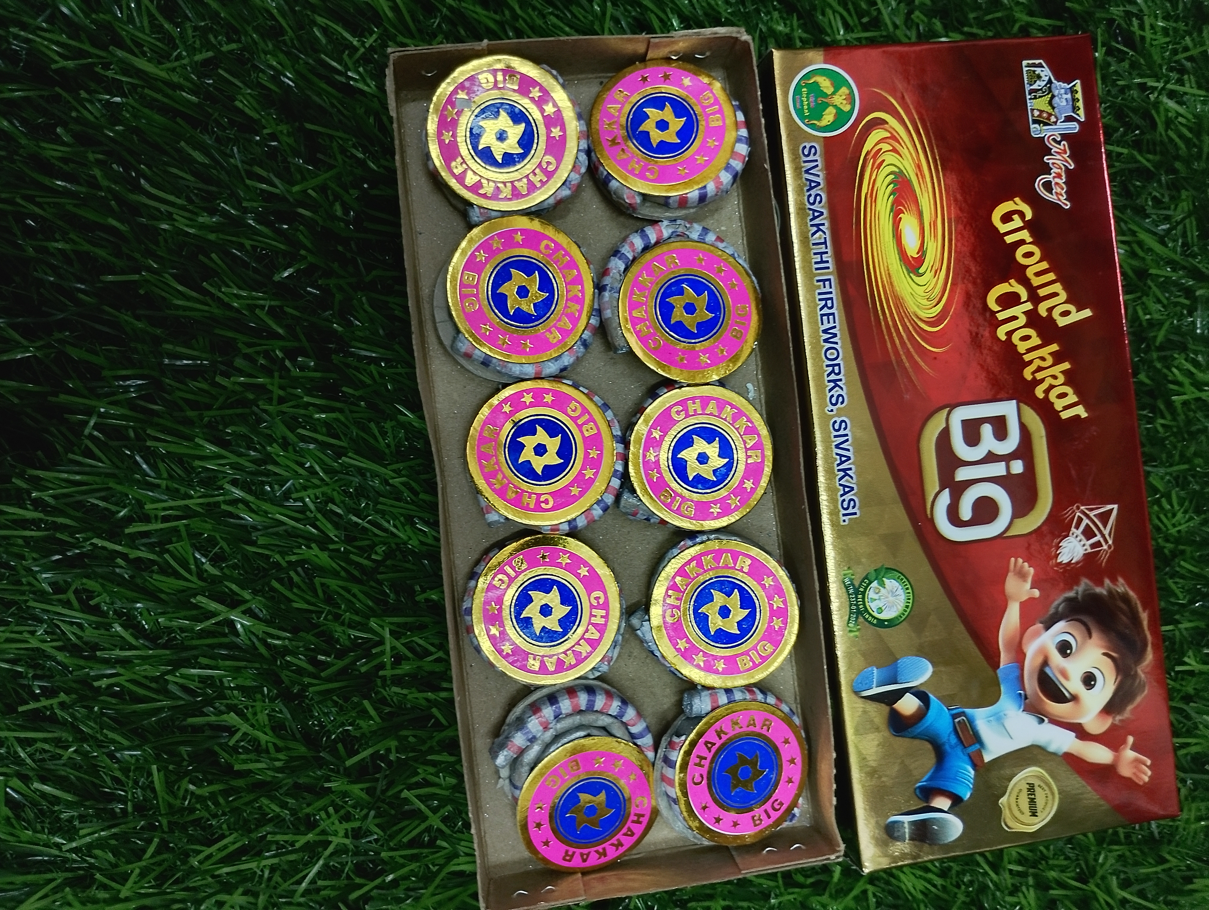 Ground Chakkars Big (10pcs)